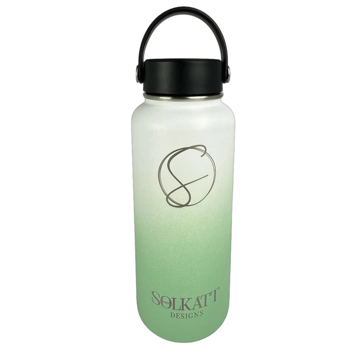 Pastel Green Insulated Water Bottle - 950ml - Solkatt Designs 