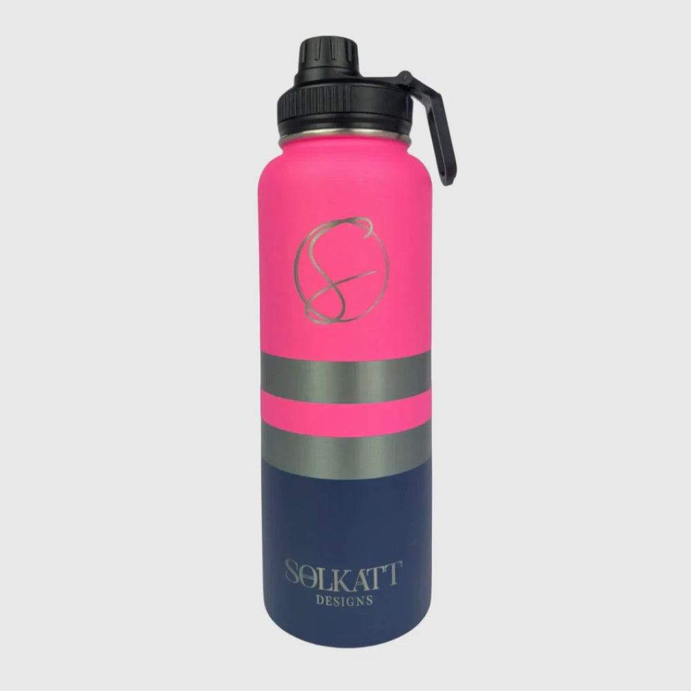 Plastered Pink Insulated Tradie Water Bottle - 1.2L Stainless Steel