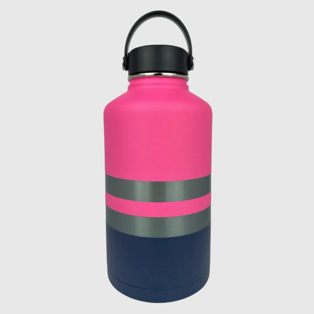 Plastered Pink Insulated Tradie Water Bottle - 1.9L Stainless Steel