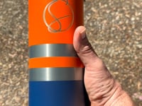 Ole Mate Orange Insulated Tradie Water Bottle - 1.9L Stainless Steel