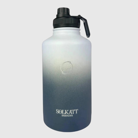 Royal Blue Insulated Water Bottle - 1.9L Stainless Steel