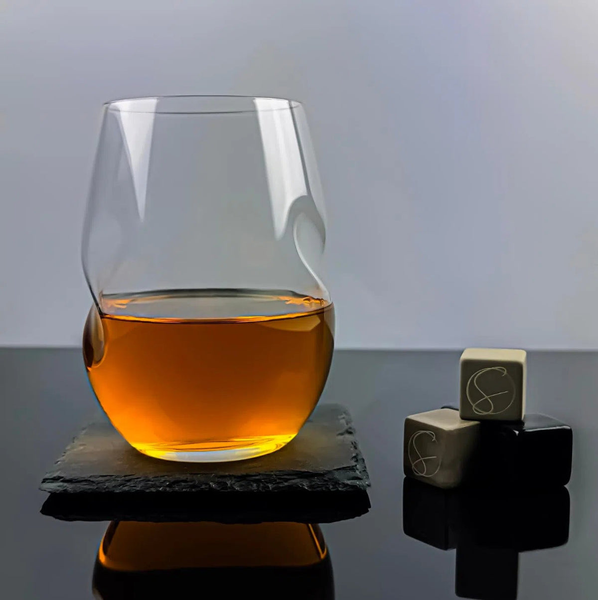 Slight Twist Whisky Glass - Solkatt Designs 