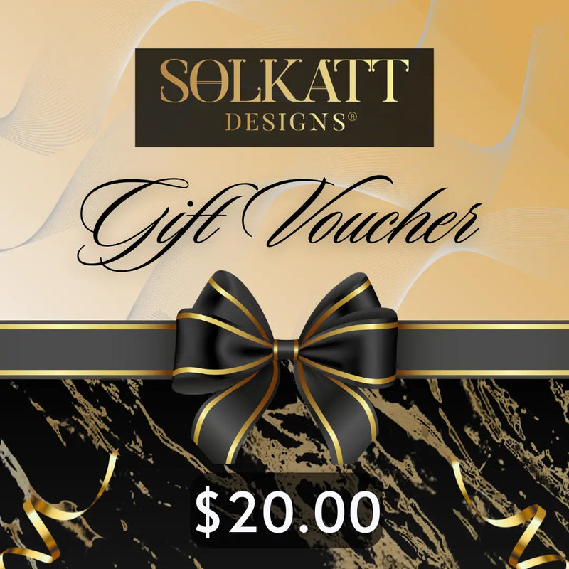 solkatt designs $20 gift voucher gift card