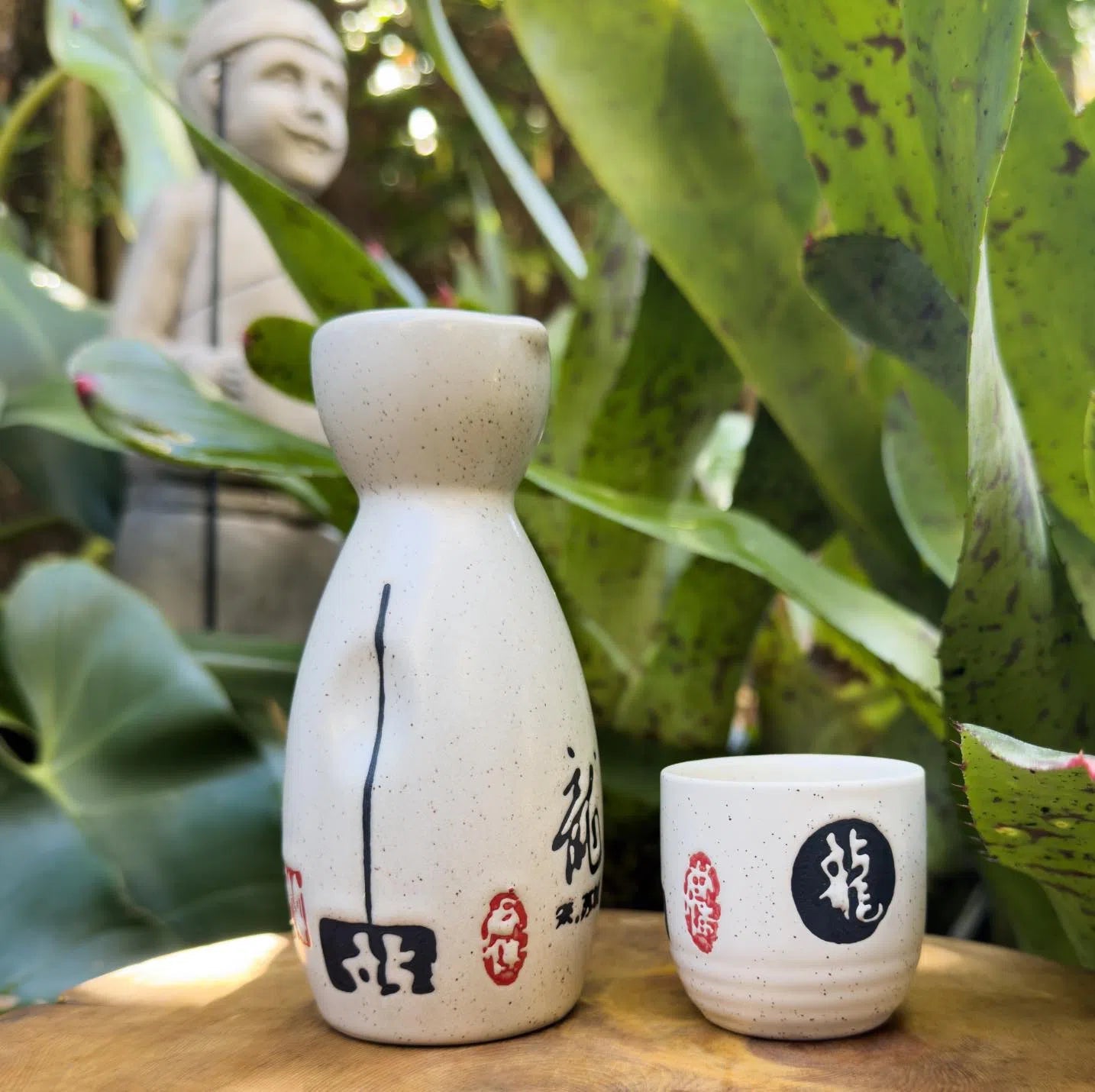 Traditional Japanese Ceramic Sake Set - Solkatt Designs 