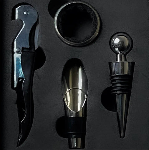 Wine/Champagne Corkscrew and Stopper set